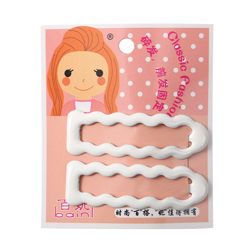 发夹/发饰/抓夹/创意饰品/夹子白底实物图