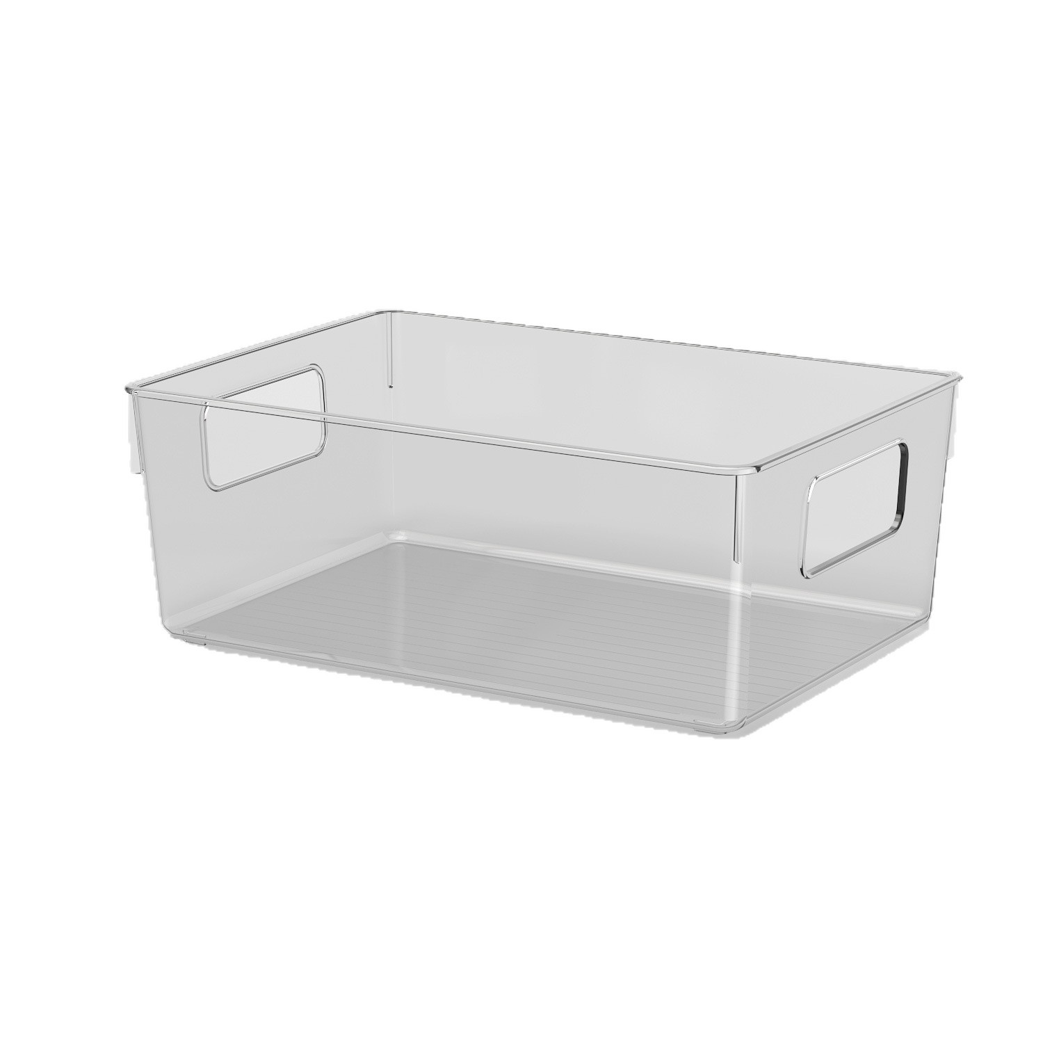 High-transparency hand-held storage baskets, household cabinets, stationery, skin care products, classification boxes, wholesale in multiple sizes, OEM available Item Picture