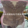 Fringed high-end light luxury wedding dresses and evening gowns, hand-beaded glass decals, DIY clothing accessories Item Picture