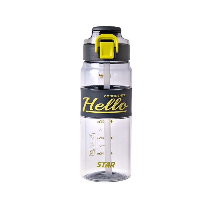 Summer popular plastic cups, straw cups, large-capacity outdoor fitness water bottles for wholesale trade, high appearance level and portability Item Picture