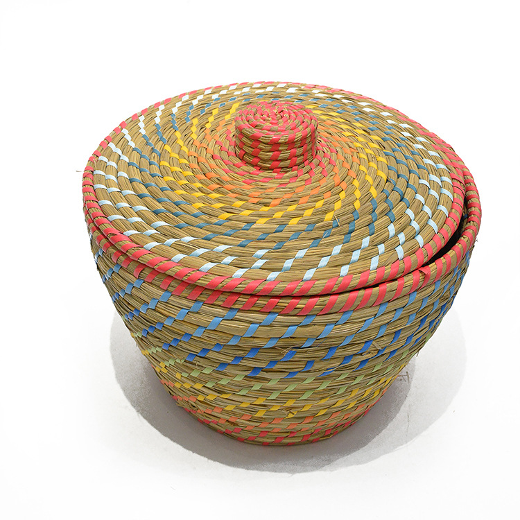 编织竹/竹编/花篮/储物篮/纸花篮产品图