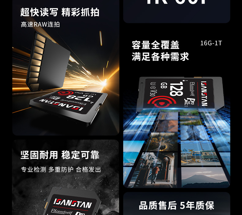 厂家直销 数码相机内存卡SD大卡64G高速存储卡CCD储存卡批发sd卡详情7