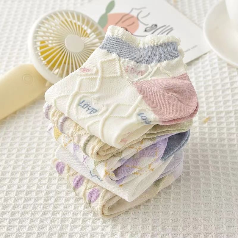 船袜、隐形袜实物图