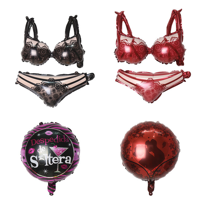 Wholesale of 18-inch aluminum foil balloons for cross-border monochrome party balloons, cartoon-shaped party pranks, Valentine's Day confessions Specification image