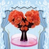 Douyin supplies paper-based blooming heart-shaped trees, crystal magic growth trees, children's festival gifts, creative toys Specification image