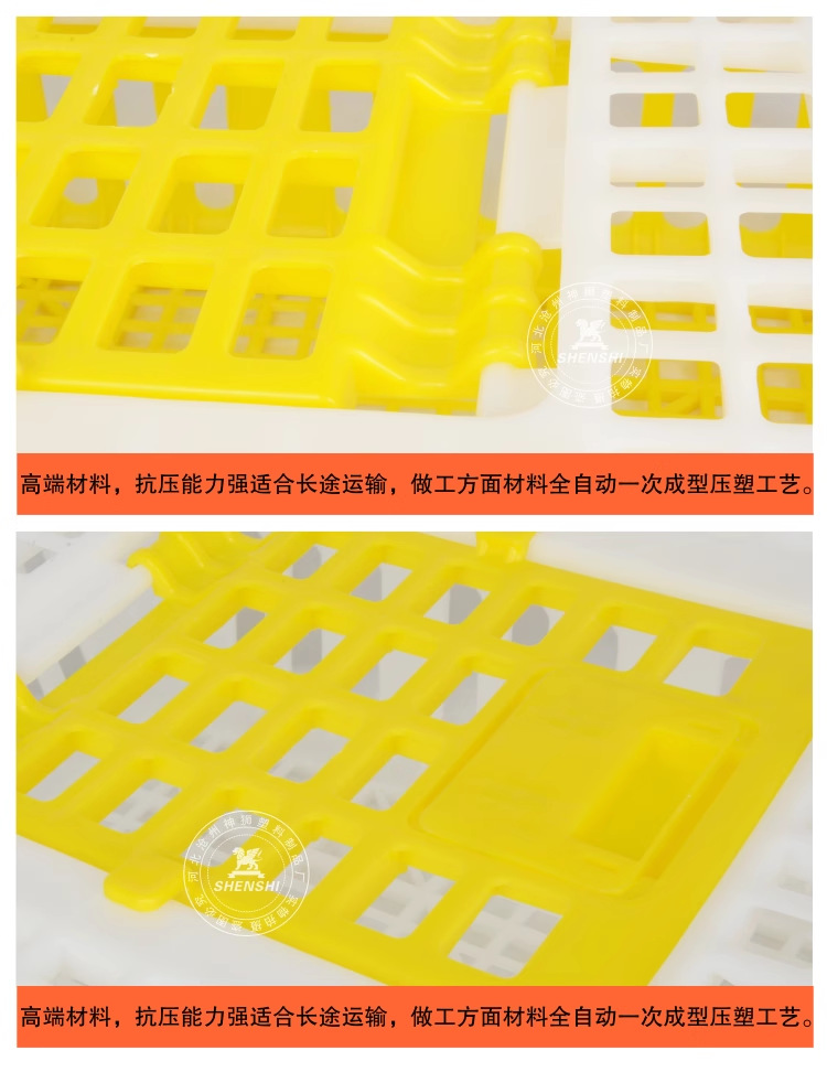 صناديق أقفاص الدجاج البلاستيكية في شكل أقفاص نقل في المنازل pic 9