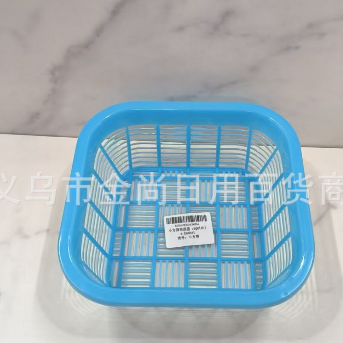 Rectangular frame plastic kitchen vegetable washing baskets, thickened fruit and vegetable baskets, draining baskets, large storage baskets wholesale Application Scenario