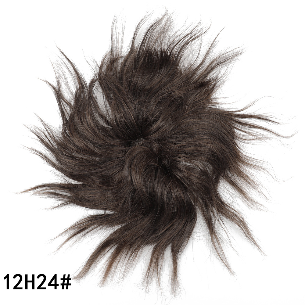 Hair band, European and American style, messy chicken tail hair band, wig, curly hair band, fluffy false hair band, chicken tail curly hair band Item Picture