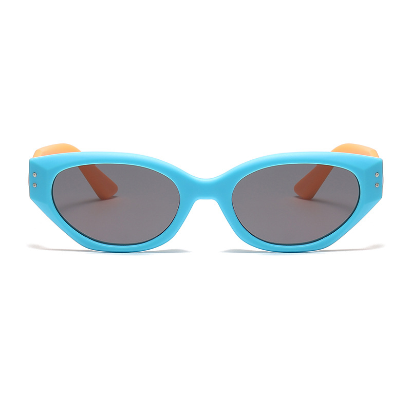 新款儿童偏光太阳镜批发猫眼gm儿童墨镜防紫外线防晒小框太阳眼镜