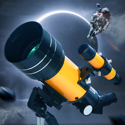天文望远镜观星30070高倍高清夜视学生儿童教学单筒望远镜赠品详情图2