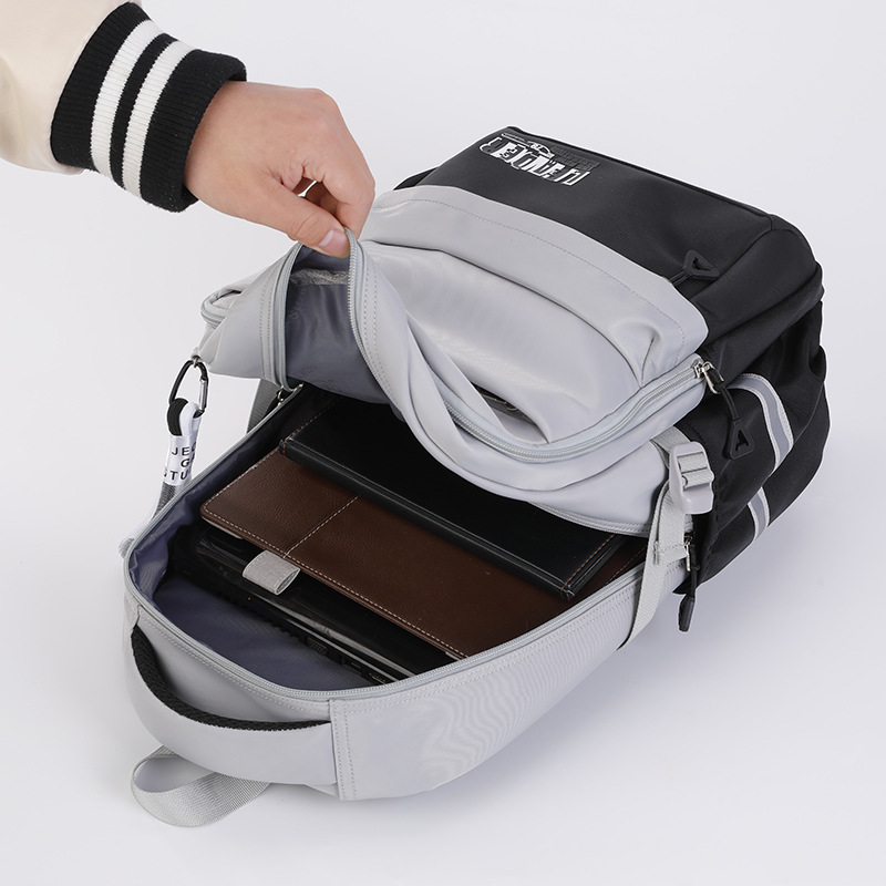 Custom Backpack Fashion Men's And Women's Schoolbags New Outdoor Travel Computer Bag Large Capacity Student Backpack Tide Application Scenario