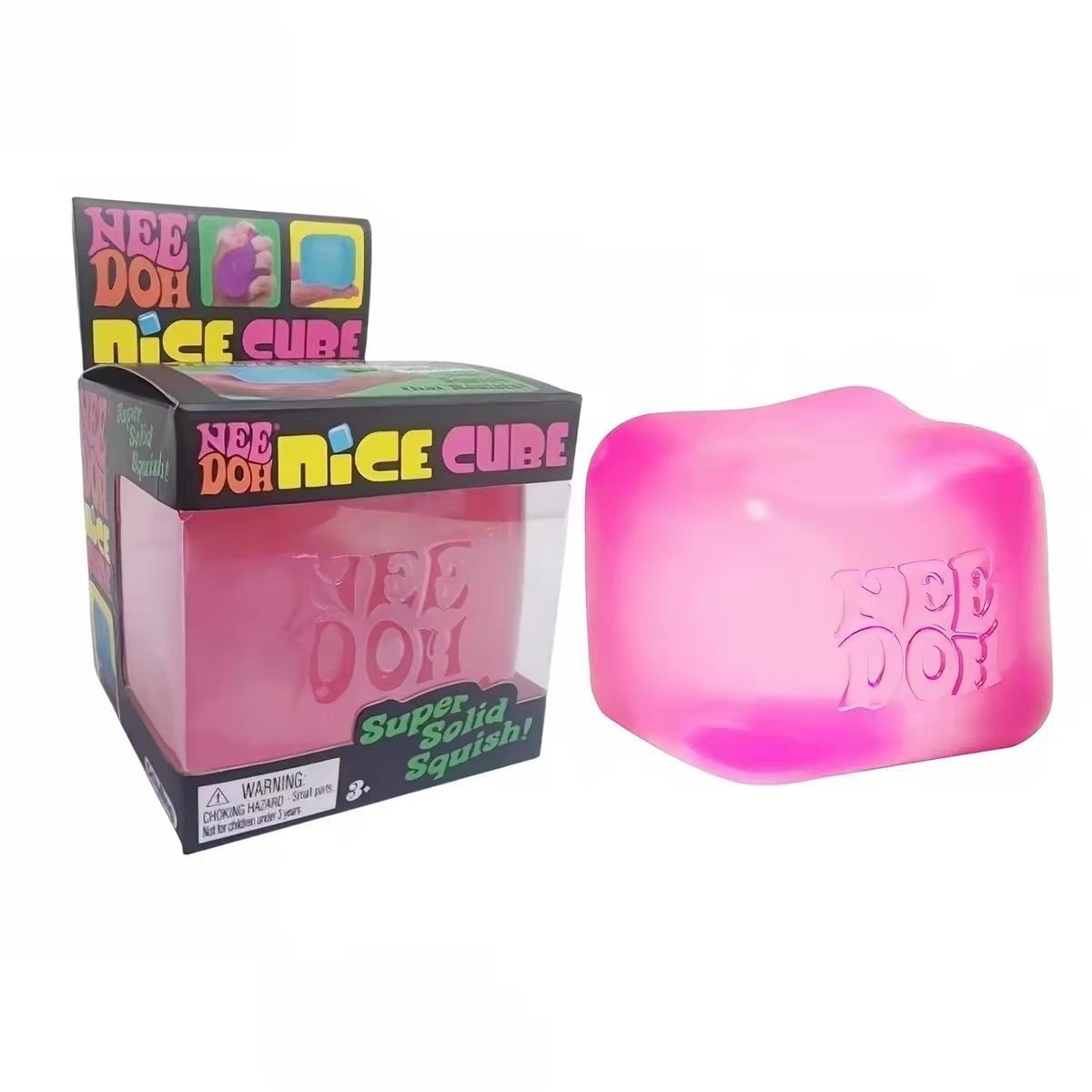 Cross-border Needoh Maltose ice Cube Kneading Fun Stress-relieving Toy, Sensory Stress-relieving and venting tool, Slow Rebound Cube pic 2