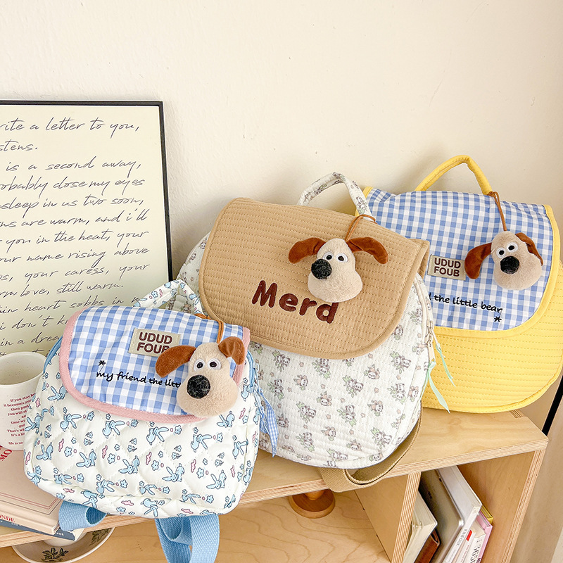 South Korea Shoulder Mommy Bag For Infants And Young Children Large Capacity Out Kindergarten Bags For Boys And Girls Small Children Bags Cross-Border Application Scenario
