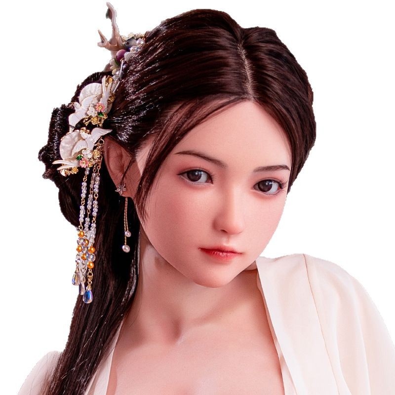 The silicone doll can be fully inserted with an inflatable doll. It is a male ai simulation robot figurine with a skeleton Application Scenario