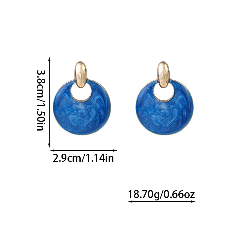 S925 Silver Needle Korean silver needle geometric irregular personality Hong Kong style retro high-end design sense, elegant stud earrings Item Picture