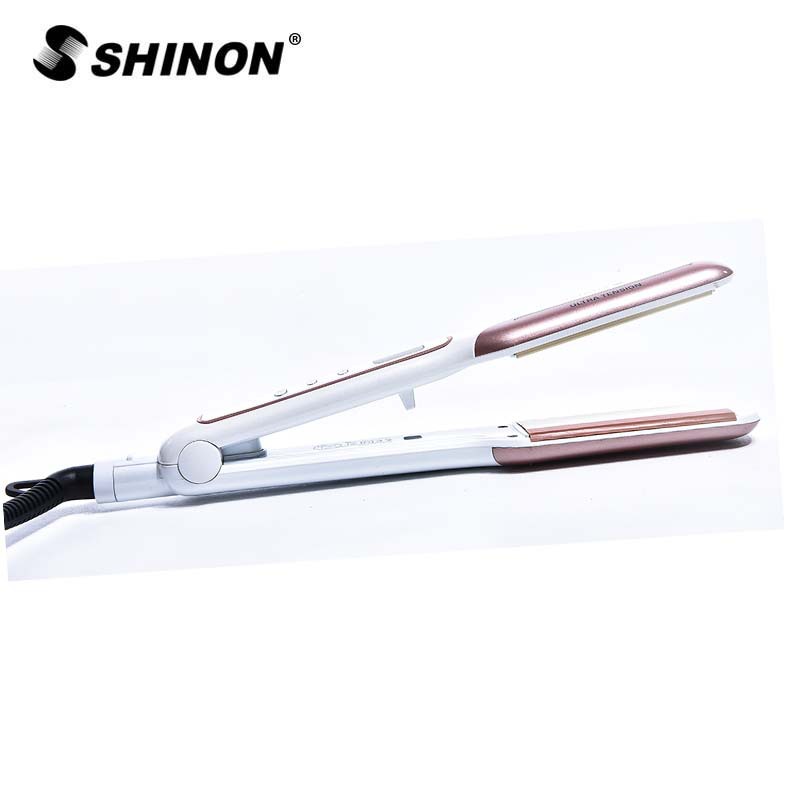 Cross-border hair straightener, curling iron, hair salon hair care tools, electric splint, curling and straightening dual-purpose, lazy mini curling iron, women Specification image