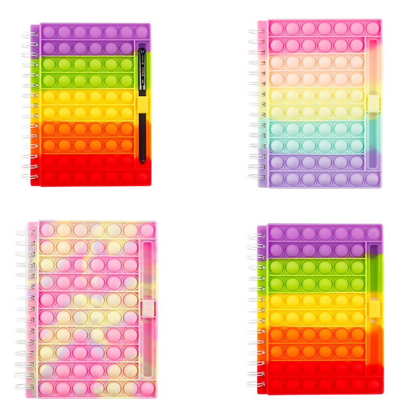 دفاتر مفخخة الفقاعة المجهدة Bubble Cover Notebook on A5 لمبيد للفئران details Picture