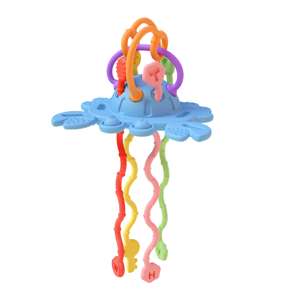 Baby Education Early Education Lala Toy 0-3 Years Old Dental Glue Finger Small Crab Lala Enlightenment Toy Item Picture