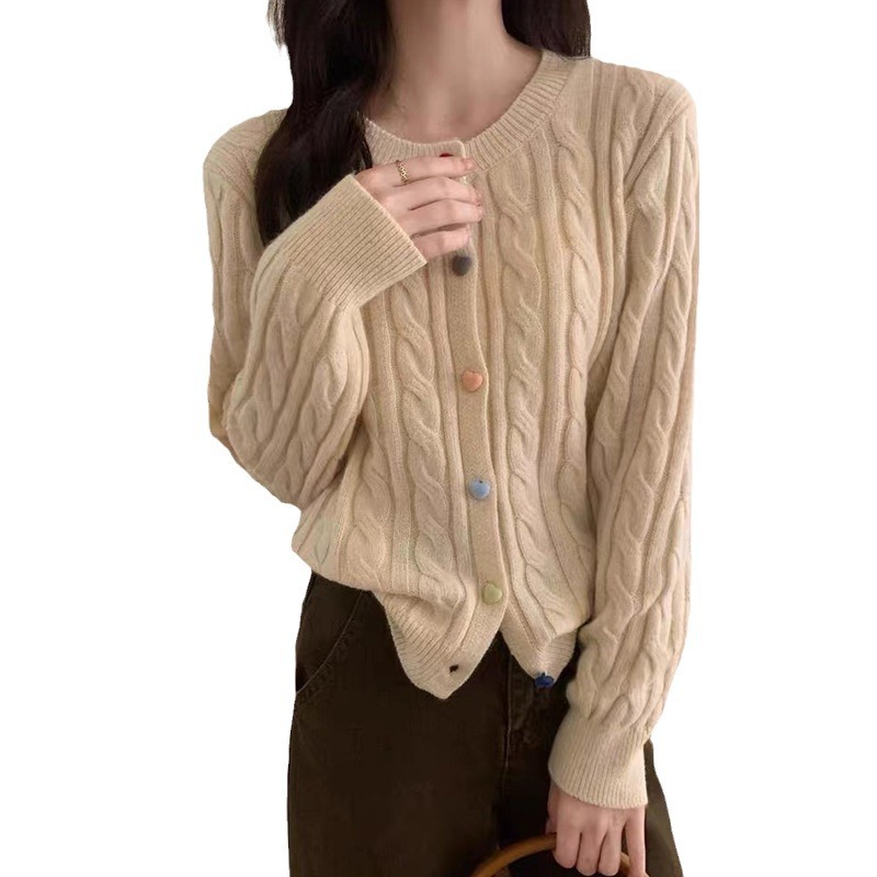 针织女打底衫/毛衣/针织衫/毛衣女/秋冬白底实物图