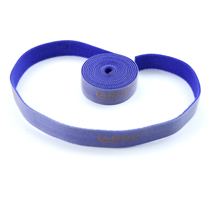 Factory Spot Nylon Back To Back Binding Cable Tie Tie Cable Tie Hook Hair Body Adhesive Strap Velcro Strap Specification drawing