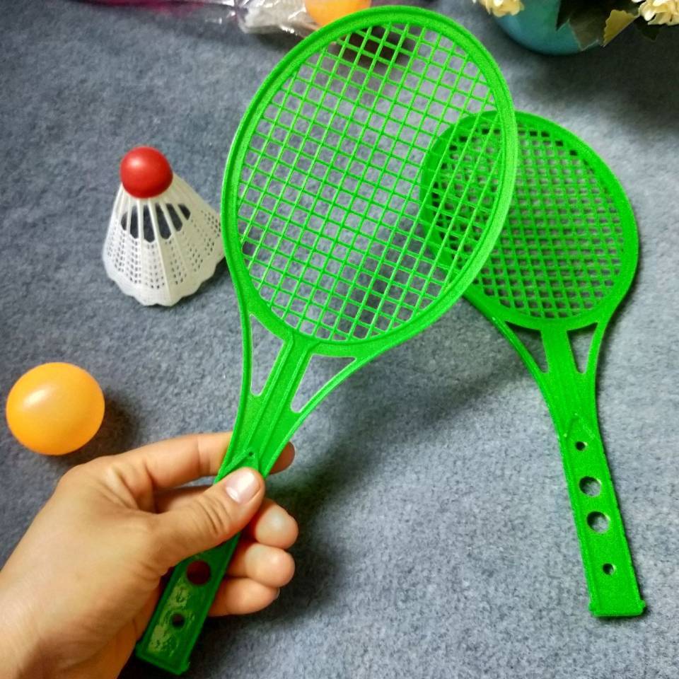 Bagged tennis rackets, badminton rackets, table tennis balls, children's toys, Yiwu one-yuan department store supply, two-yuan store toy wholesale Specification image