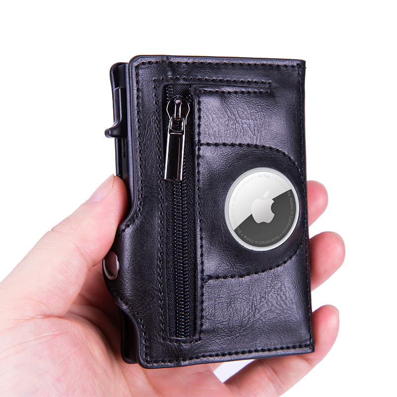 Supplying Amazon's new men's RFID anti-theft automatic card box tracker airtag card case