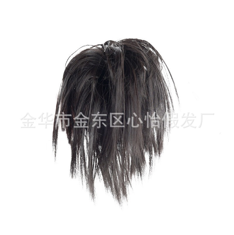 Fabricante en stock nido de pollo cabeza de croqueta peluca agarrador chica caliente tiara perezosa peluca fluffy lánguida pan cabello artefacto peluca Item Picture
