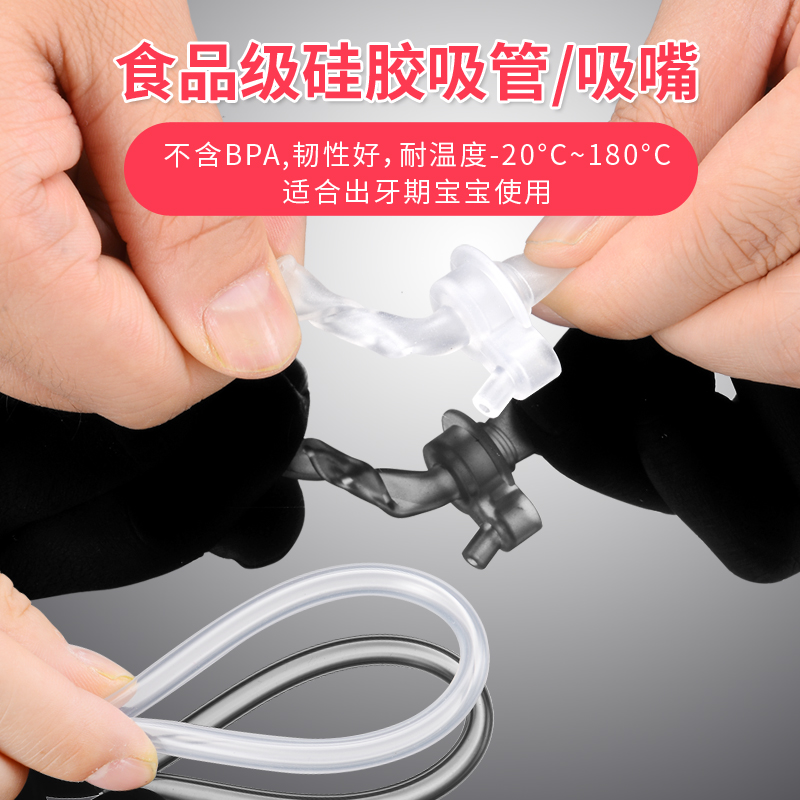 China Dragon accessories gift box dragon Cup cover Drinking water cover inner cover straight drink cover cup set suction nozzle straw