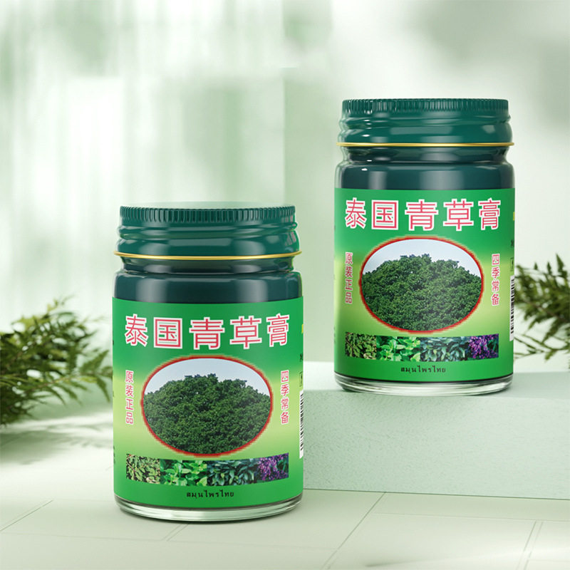 Zhengcai Thailand green paste wholesale four seasons available outdoor home always cool mint tiger paste hair Application Scenario