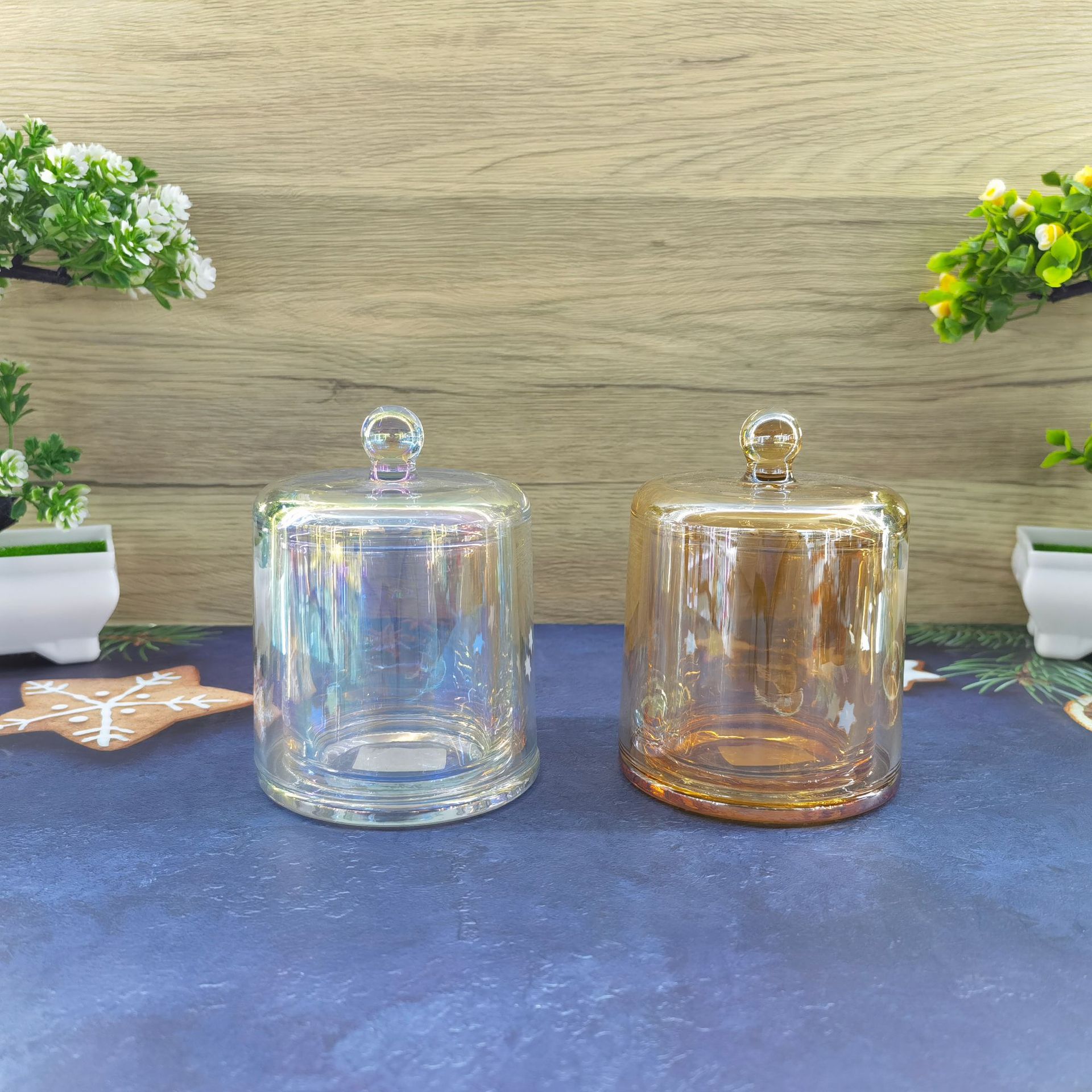 Wholesale Supply Of European Admiralty Candle Holder Stock Supply Admiralty Glass Candle Holder Jingle Cup Application Scenario