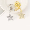 Wholesale of cross-border fashion diamond-encruted five-pointed star bags, keychains, metal star pendants and small gifts Application Scenario