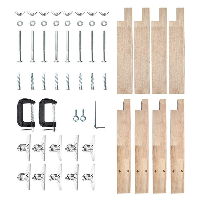 Manufacturers Customize 30-110Cm Size Tufting Gun Carpet Wood Frame Poke Stand Handmade Diy Solid Wood Frame Item Picture