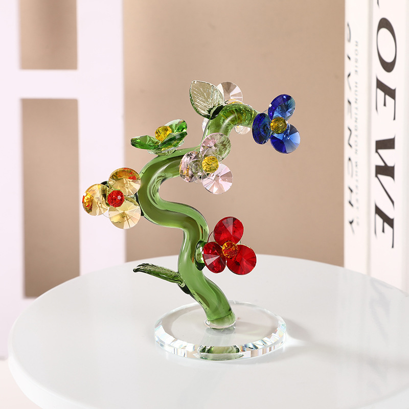 简约创意可爱/水晶工艺品/水晶摆件产品图