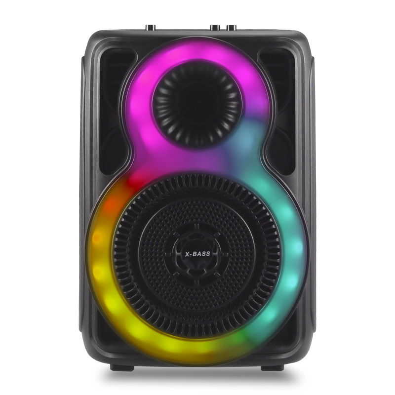 The hot-selling 8-inch RX-8161 outdoor multi-functional Bluetooth speaker is a portable and high-power mobile store speaker Item Picture