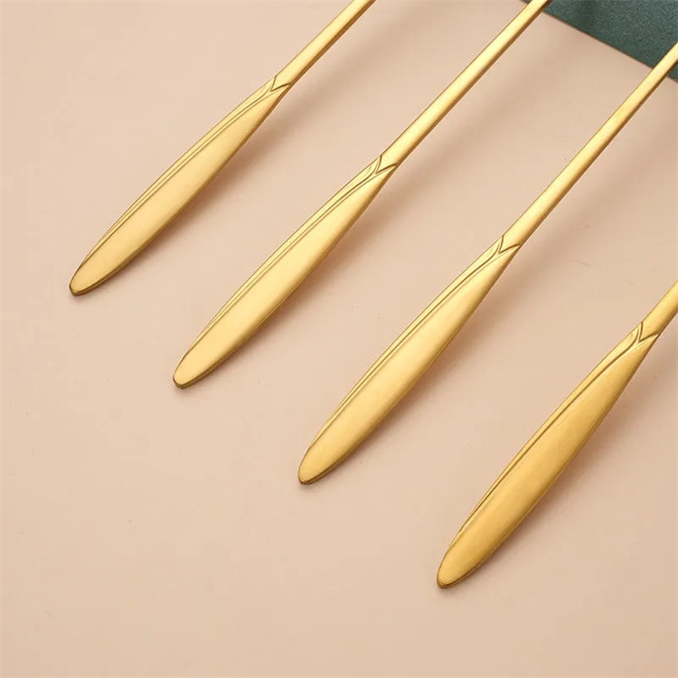 Stainless Steel Gold Cherry Blossom Spoon Coffee Spoon Mug Spoon Method Italian Japanese And Korean Mixing Dessert Spoon Wedding Ceremony Application Scenario