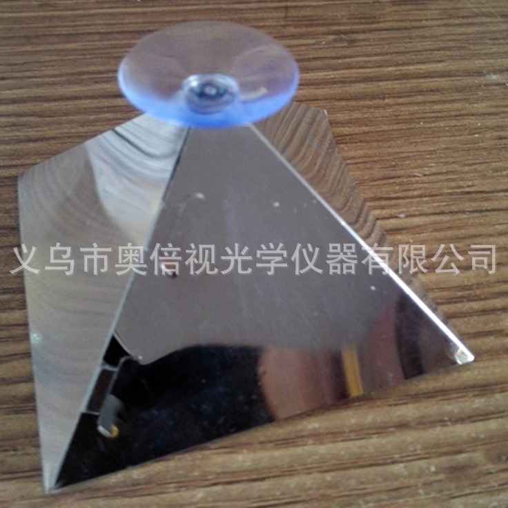 Creative gift mobile phone 3D holographic projector, pyramid-coated holographic tower, holographic image auxiliary tool details Picture