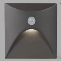 led outdoor foot light wall foot light square smiley step light step aisle side wall light embedded step light