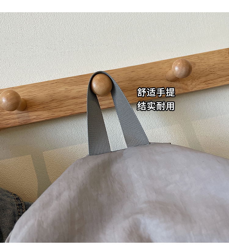 韩版潮流学生包女2025新款时尚休闲大容量双肩包简约百搭通勤女包详情5