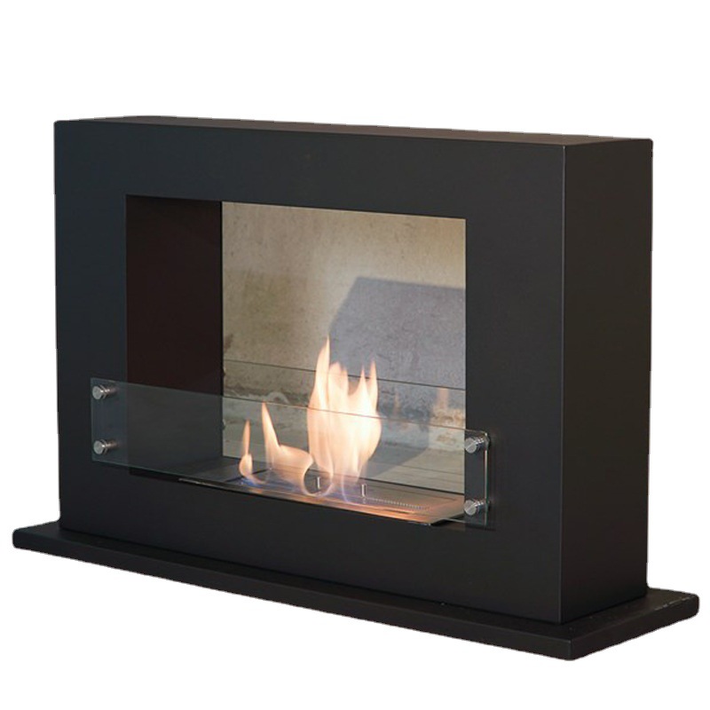 Large metal fire fireplace Outdoor square round stove Interior decoration Removable modern alcohol fireplace Item Picture