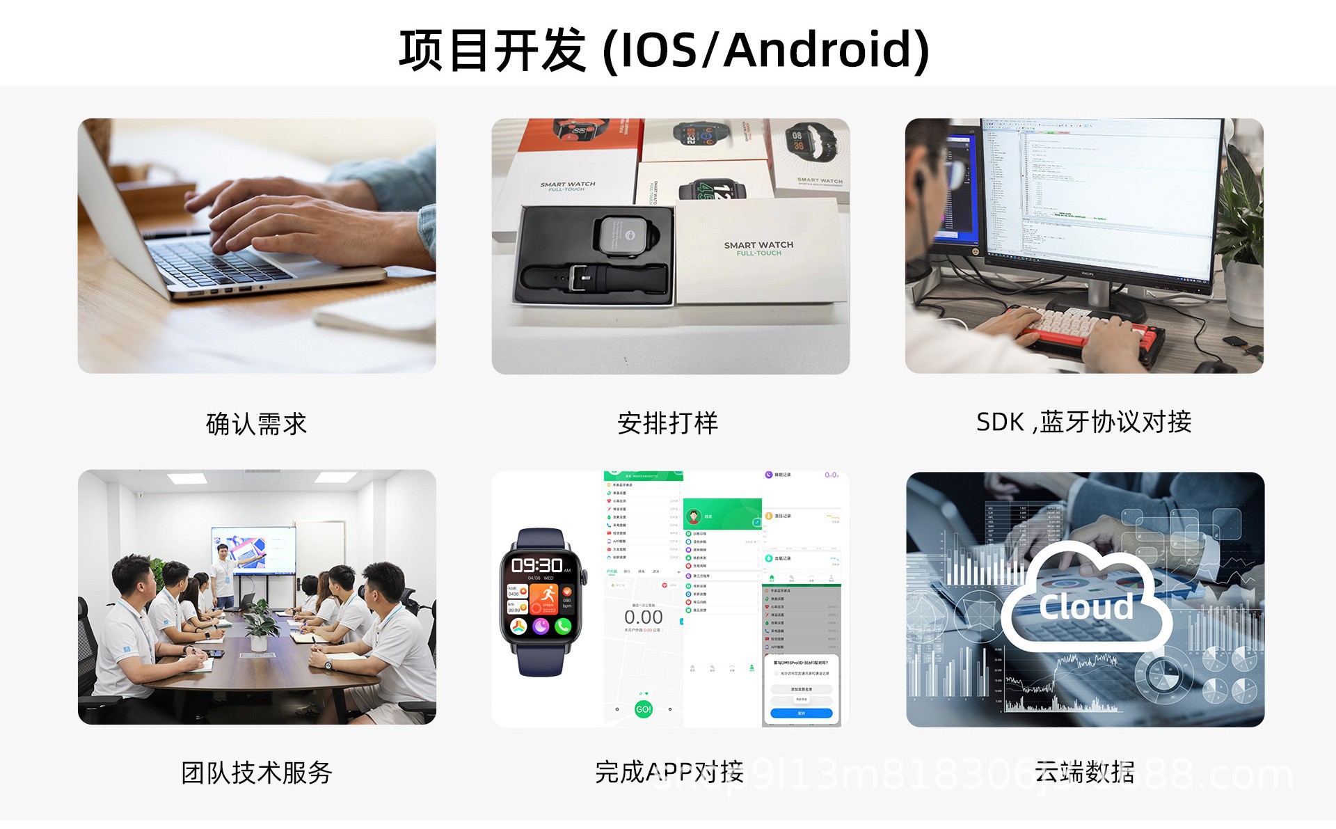 1.9-inch narrow-bezel aluminum alloy knob control AI voice assistant SOS waterproof dialing call smartwatch pic 6