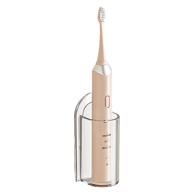 Love you Hui household electric toothbrush holder no punching wall mounted bathroom shelf Simple dental storage rack Item Picture
