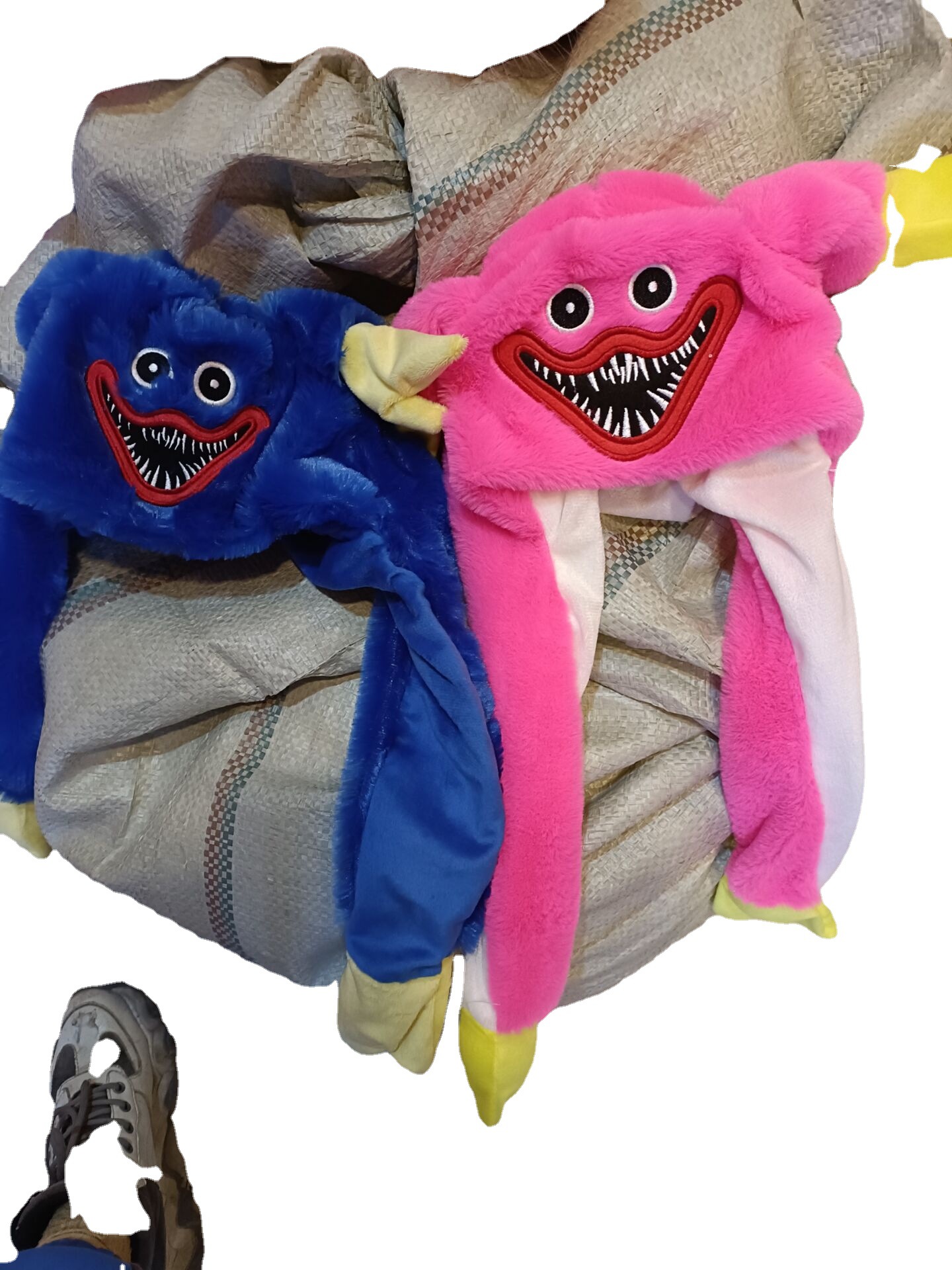 毛绒公仔椅实物图