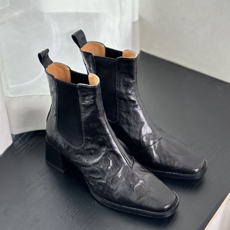 过膝靴女秋冬韩版/真皮靴子/女靴鞋真皮长/Shoes/皮靴男细节图