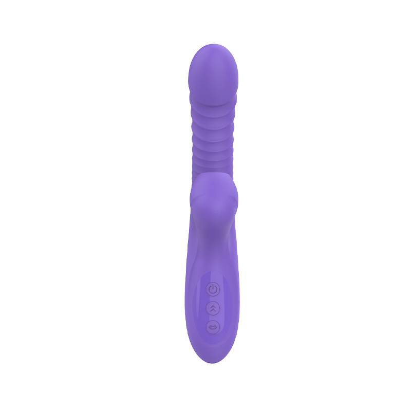 Telescopic swing absorbing vibration stick, women's heating flirting sex device, silicone adult sex product Application Scenario