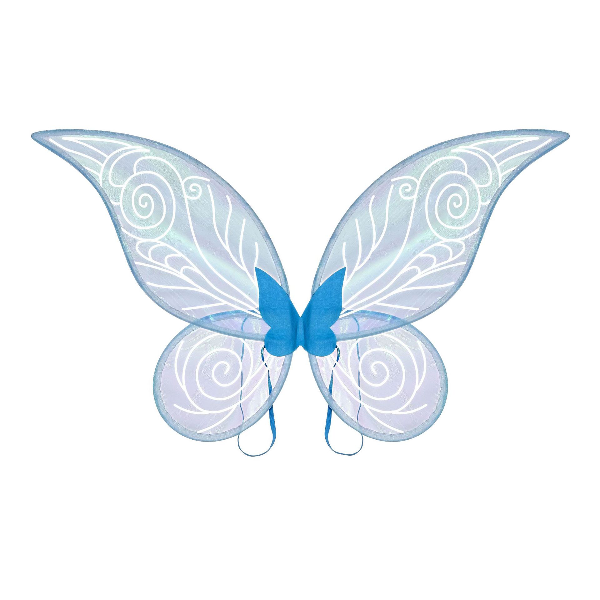 Cross-border Amazon children and adults Angel Wings Colorful Butterfly Festival Party Elf Butterfly Wings Prop set Application Scenario