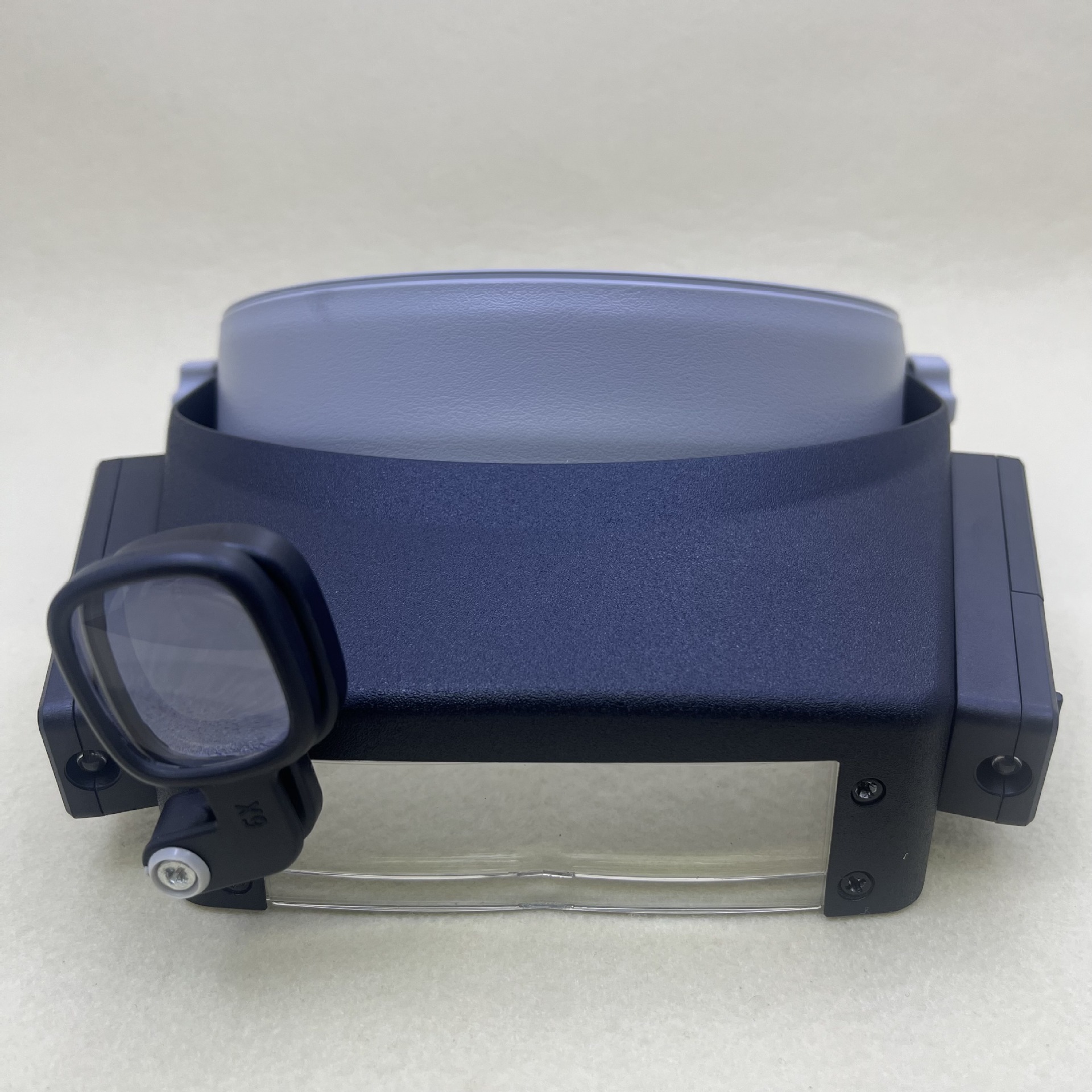 New 81007P head-mounted glasses magnifying glass with 2LED lights, high-definition magnifying glass for students, the elderly, reading and maintenance details Picture