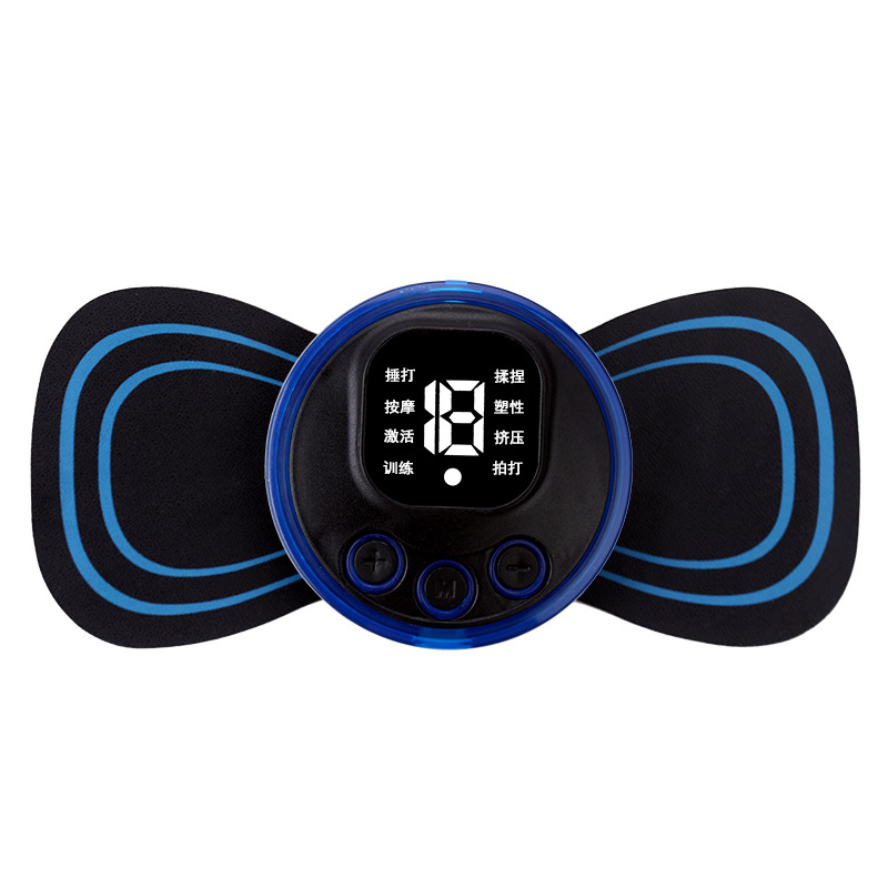 Ems Charging Cervical Massager Low Frequency Pulse Neck Massage Stick Portable Waist Shoulder Neck Mini Massager Item Picture