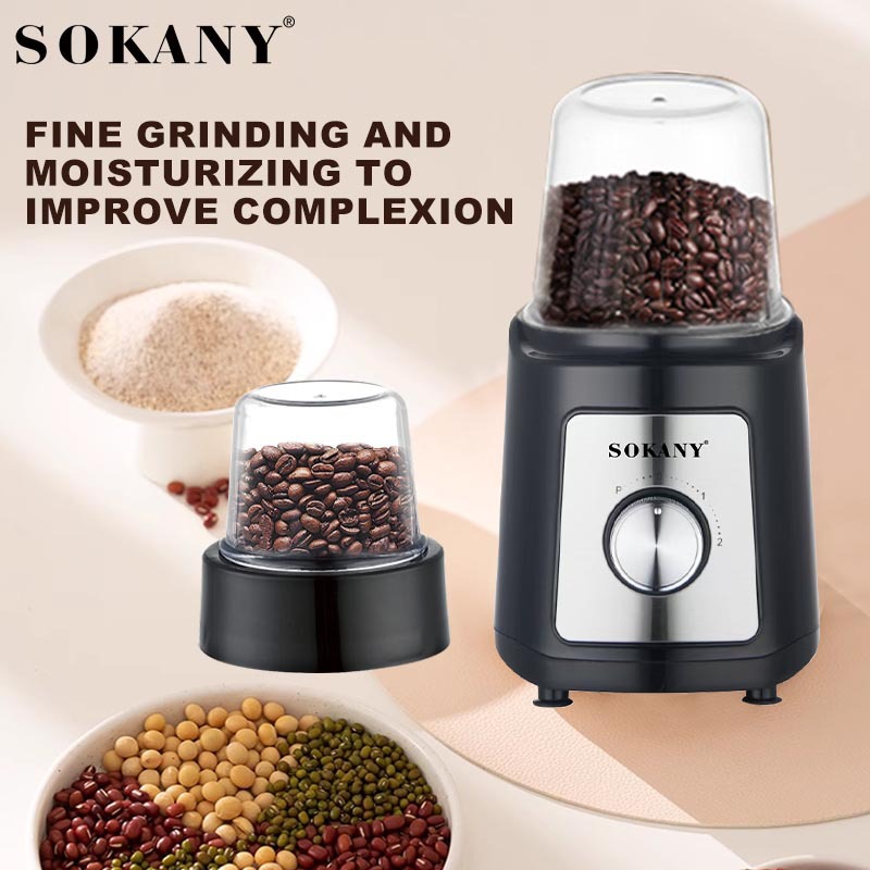 Export SOKANY03067 juicer, home 2-in-1 bean grinder, ice crusher, Blender Specification image