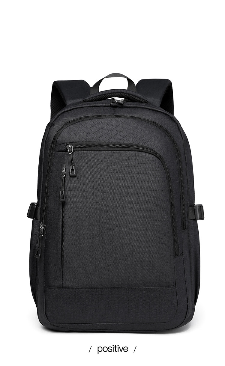 跨境单品双肩包书包背包学生大容量男女同款通勤时尚新潮韩版百搭详情21