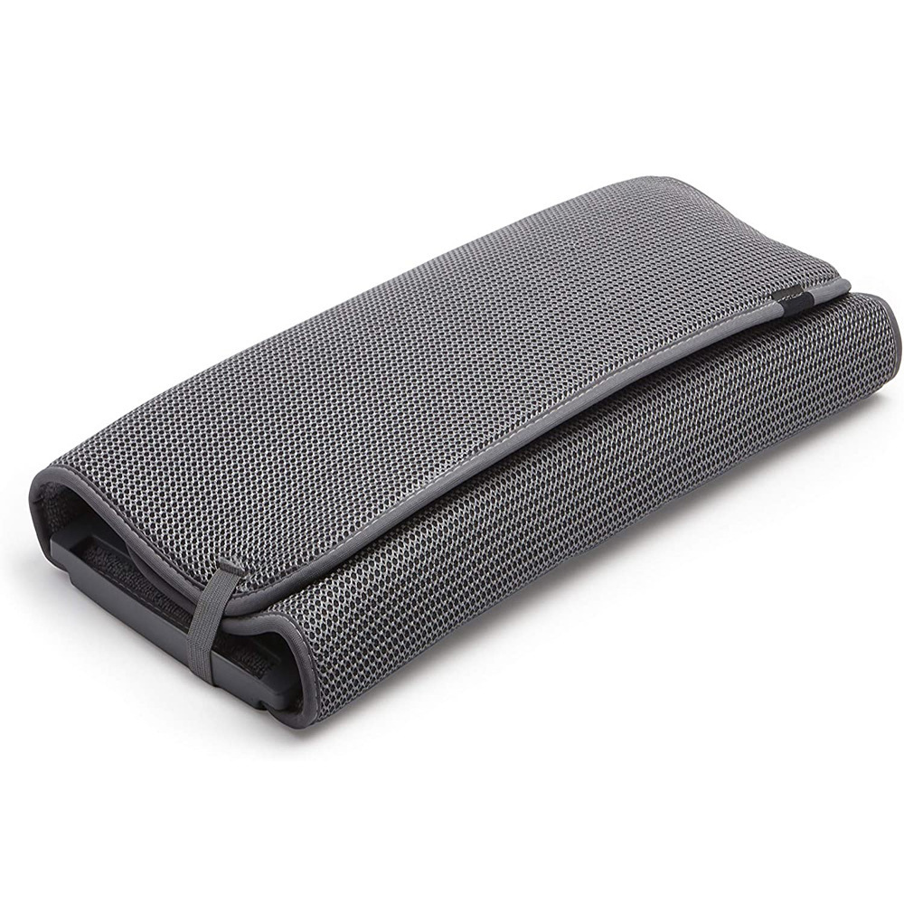 Two-in-one draining rack, kitchen storage rack, countertop storage rack, absorbent pad, multi-functional microfiber placemats Application Scenario